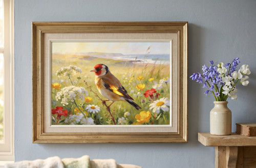 Goldfinch wall art - goldfinch, print