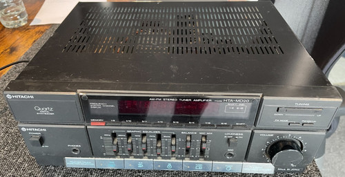 Vintage black 1980s hitachi - black,