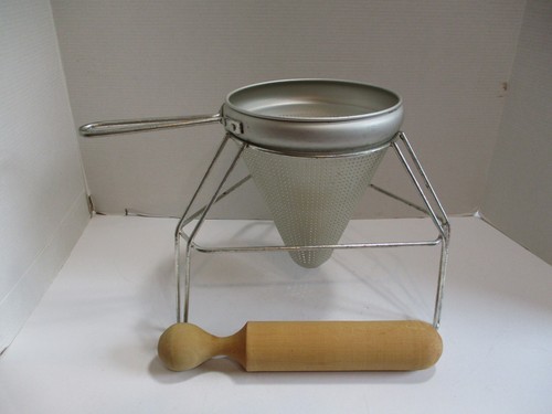 Vintage aluminum canning - canning, cone