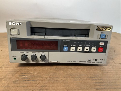 Sony dsr dvcam - sony, minidv