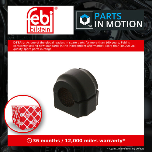 Anti roll bar bushes - bar,