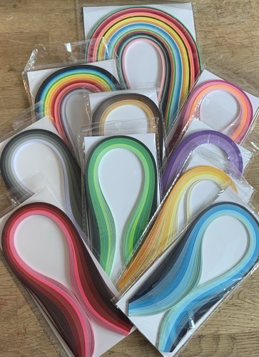 Quilling papers bundles new - quilling,
