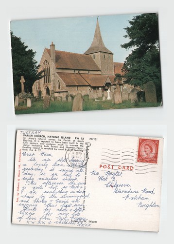 Postcard mary s church - postcard,