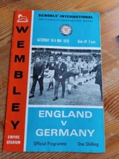 England v Germany Schools