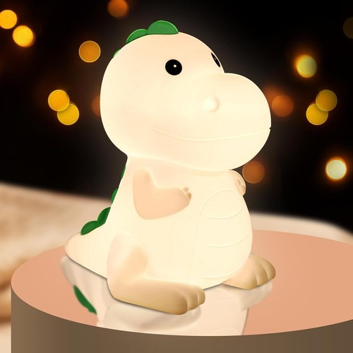 Led silicone dinosaur - silicone, night