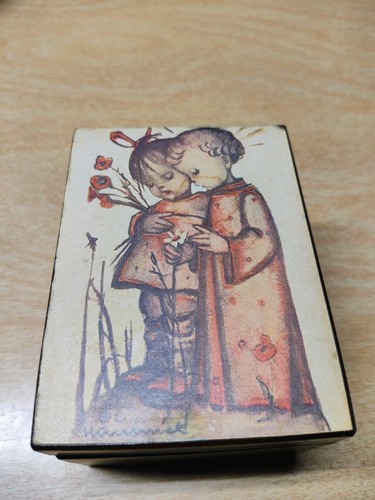 Vintage wooden music box - music, with