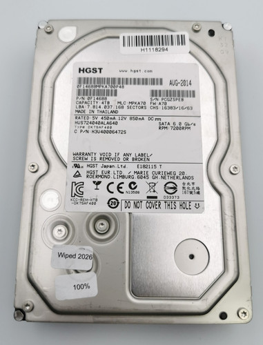 0f14688 hgst 4tb - 0f14688,