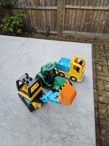 Kids cars toy tractor bundle - cars,