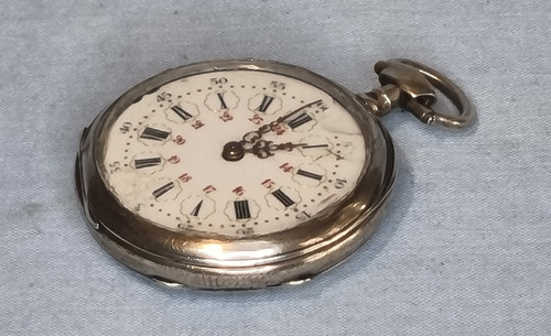 Antique pocket watch silver - pocket,