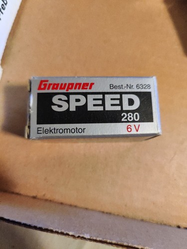 Graupner speed 280 - 280, 6v