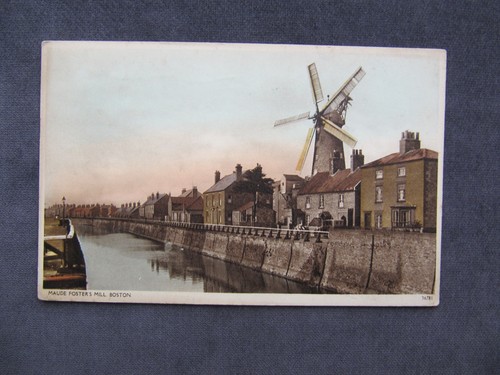 Old 1940s postcard - old,