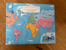 Janod Education Puzzle - World