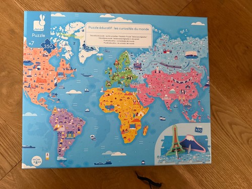 Janod education puzzle world - janod,