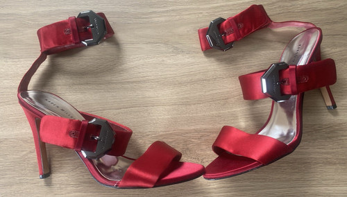 Karen millen red - red, satin