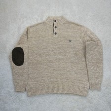 Chaps Twist Henley Jumper Mens