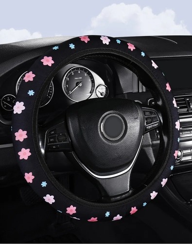 Floral car steering wheel - floral,