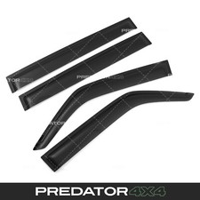 BLACK WIND DEFLECTORS DOOR