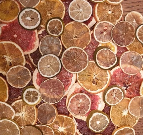 Dried mixed citrus fruit - mixed,