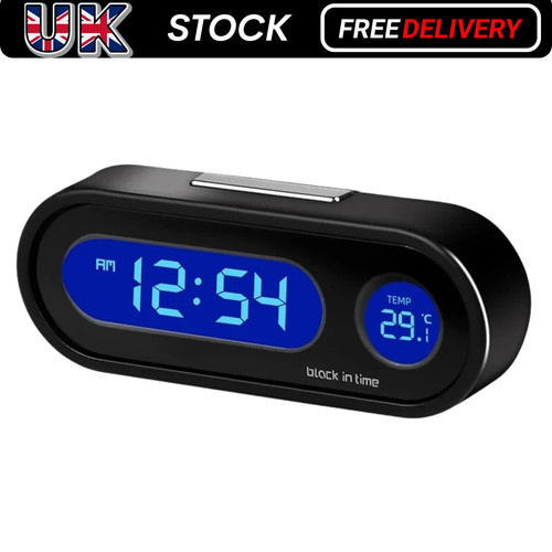 Car electronic clock luminous - electronic,