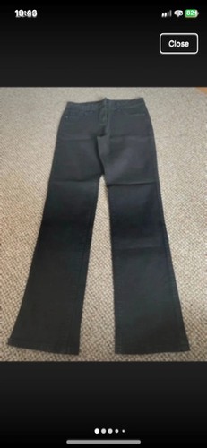 Ladies new black jeans - new, size