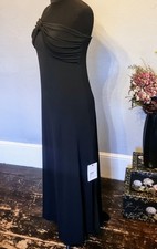 Max Mara Black Maxi Dress Size