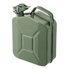 New 5L Litre Metal Steel Jerry