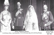 Royal Wedding Group Queen Mary