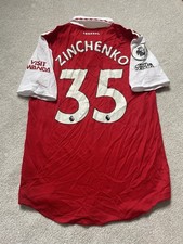 Arsenal Zinchenko Match Worn Vs Chelsea