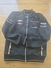 Jaguar Formula-E Racing Men’s Technical Jacket  - Black / Gold - Size UK S