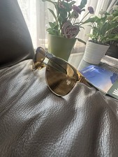 PERSOL RATTI 647 ITALY VINTAGE GOLD PLATED Sunglasses Rare