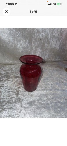 Antique cranberry glass - cranberry,