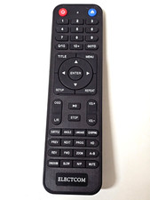 GENUINE ELECTCOM DVD PLAYER REMOTE CONTROL for ELC225 ELC1910 #173 NO BACK COVER