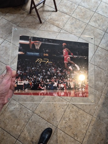 Signed michael jordan 1988 - michael,