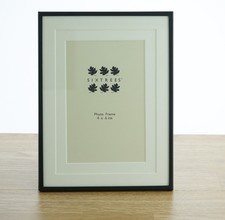 Satin Black 4 x 6 inch metal