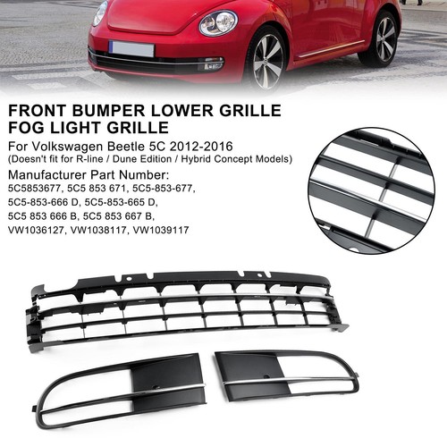 Front bumper lower grille - grille, +