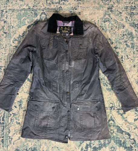Barbour utility mac wax jacket - utility,