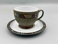 Denby Stoneware Marrakesh - Breakfast Cup and Saucer.