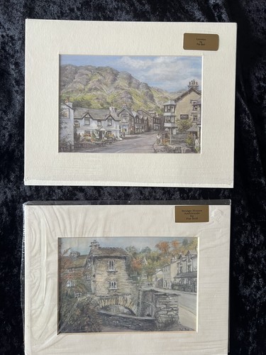 Pat bell mounted prints - mounted,