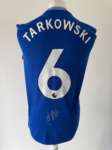 Signed james tarkowski shirt - james,