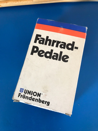 Nos vintage union pedals 16 - nos,