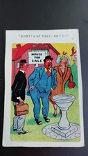Vintage Saucy Postcard Comic
