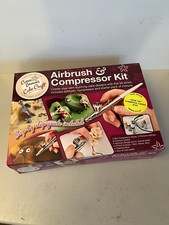 Cassie Browns Cake Craft Airbrush & Compressor Kit With Airbrush Cakes DVD