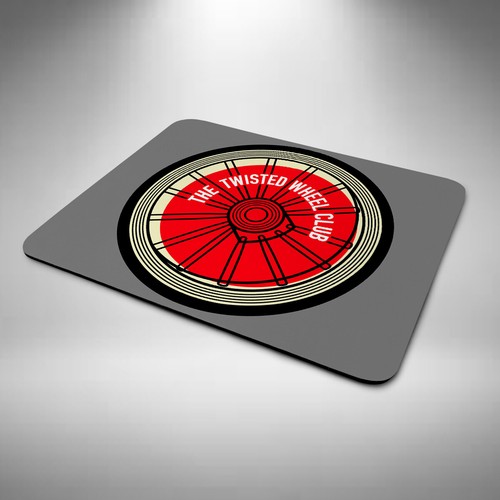 Twisted wheel mouse mat - wheel, pad