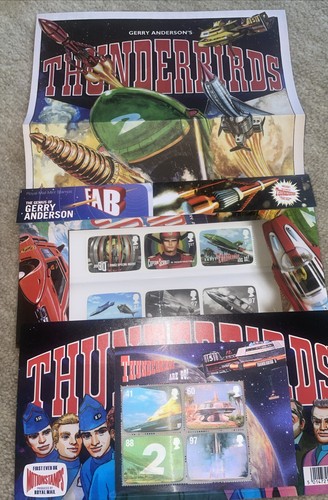 2011 thunderbirds mini sheet - +,