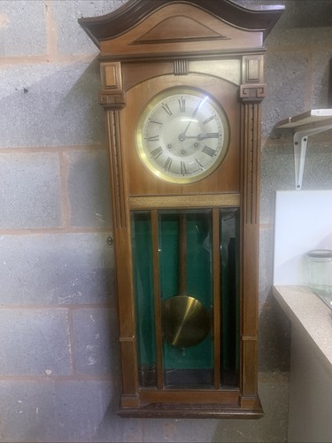 Wall hanging clock - wall,