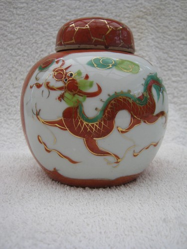 Ceramic lidded pot - ceramic, with
