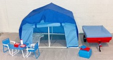 Sindy Doll Tent Trailer accessories 