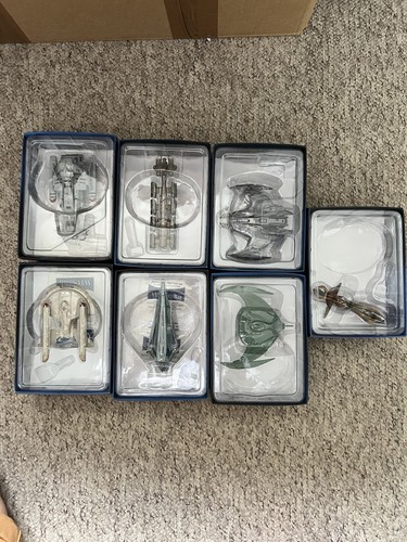 Eaglemoss star trek ship no - ship, x7
