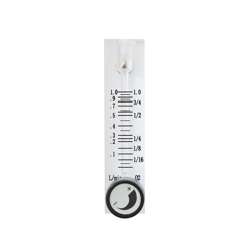 Low flow meter with control - meter,