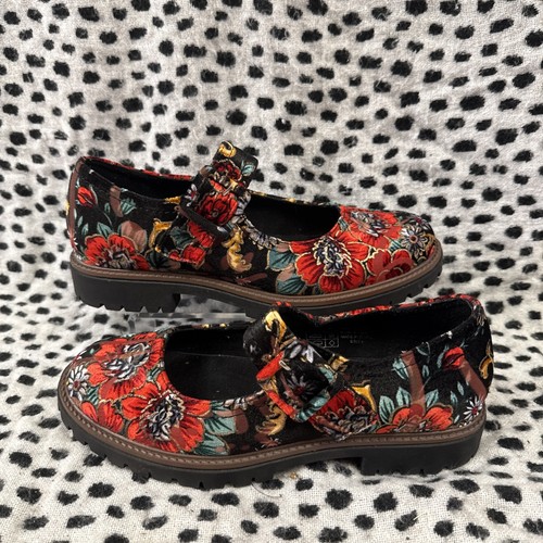 Pavers floral velour - floral, mary